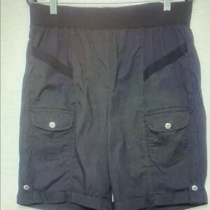 Women's Black Athletic Shorts